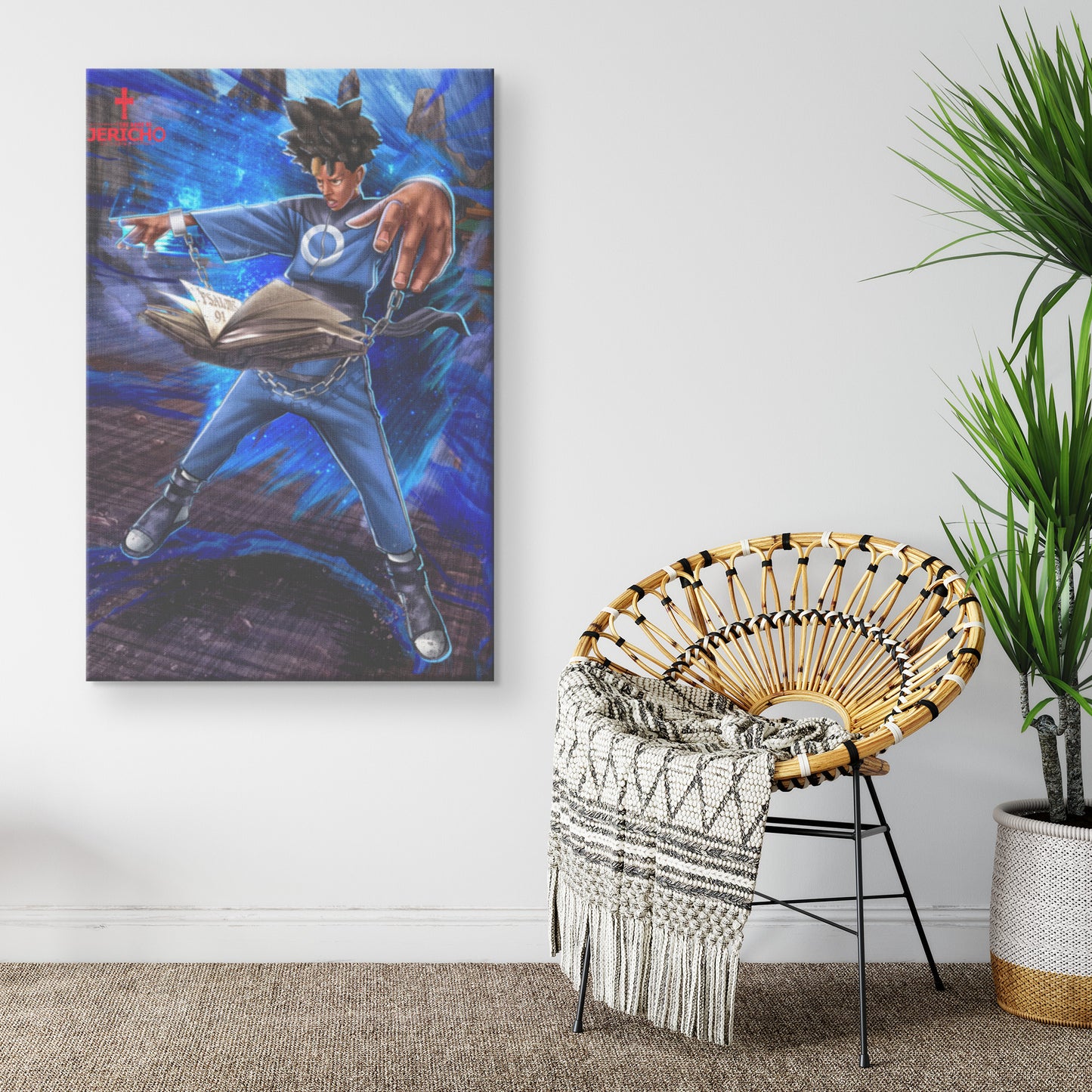 SAINT JERICHO- CANVAS ART (Limited Qty: 50)