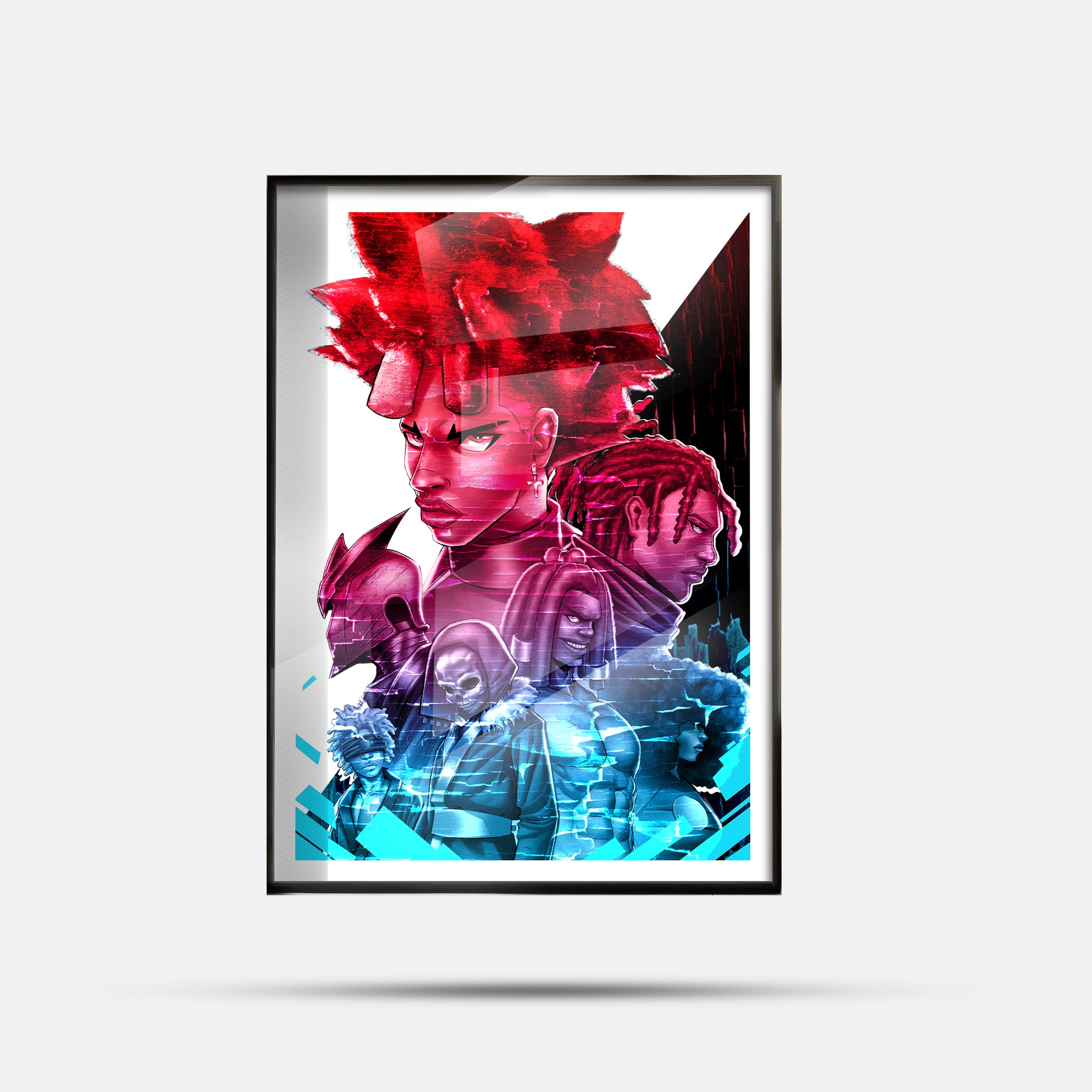 CONVERGENCE OF KINGS ART PRINT