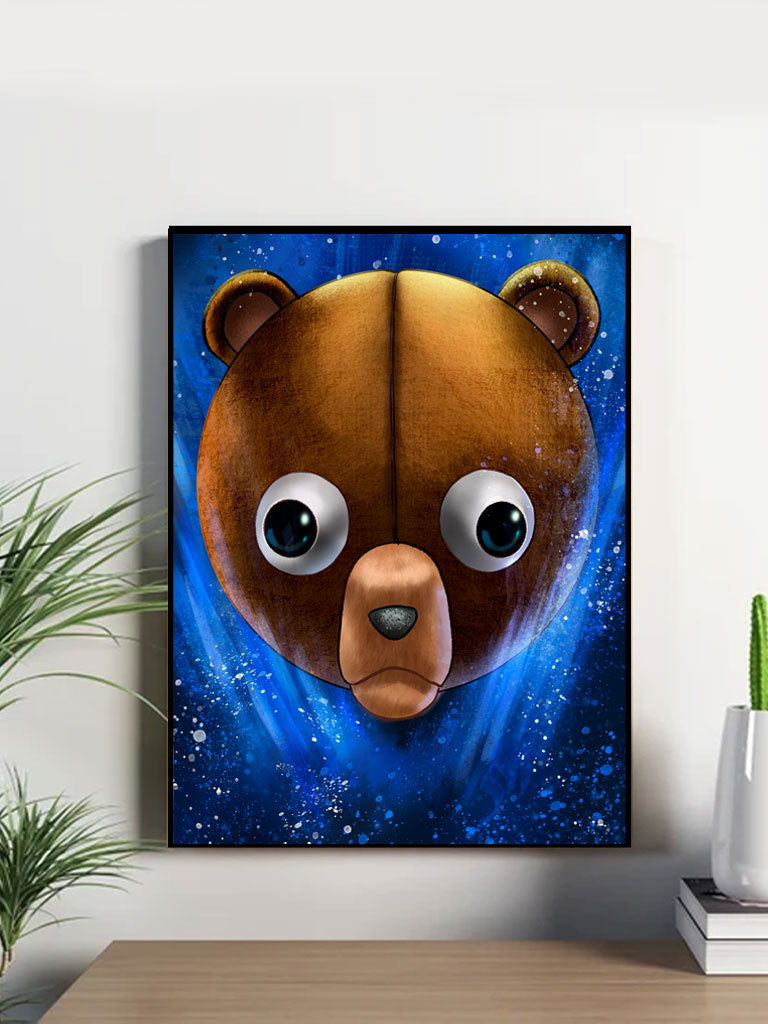 THE TEDDY BEAR TROPHY- ART PRINT