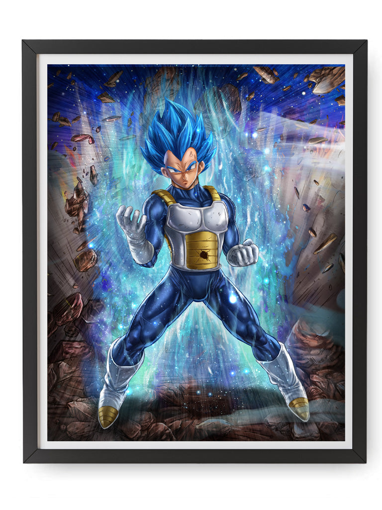 BLUE EVOLVED-ART PRINTS