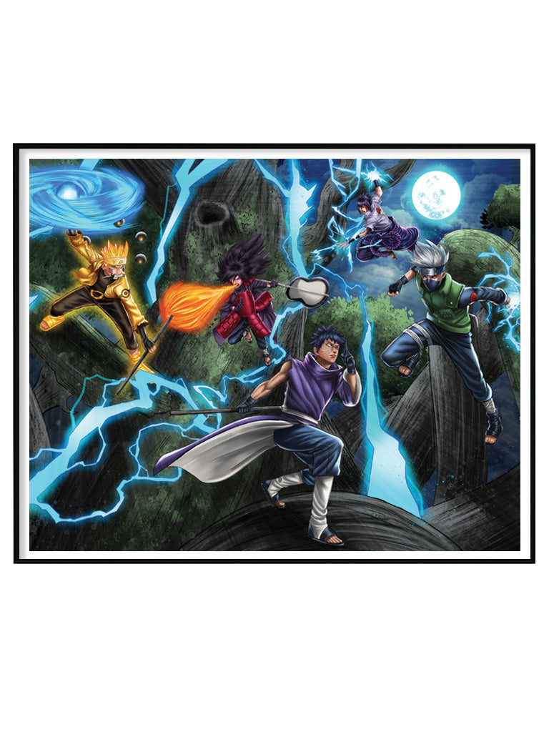 THE NINJA WAR- ART PRINT