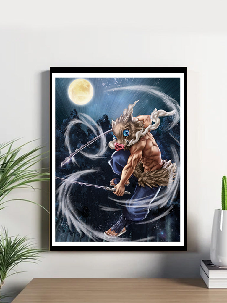 THE WILD BOAR- ART PRINT