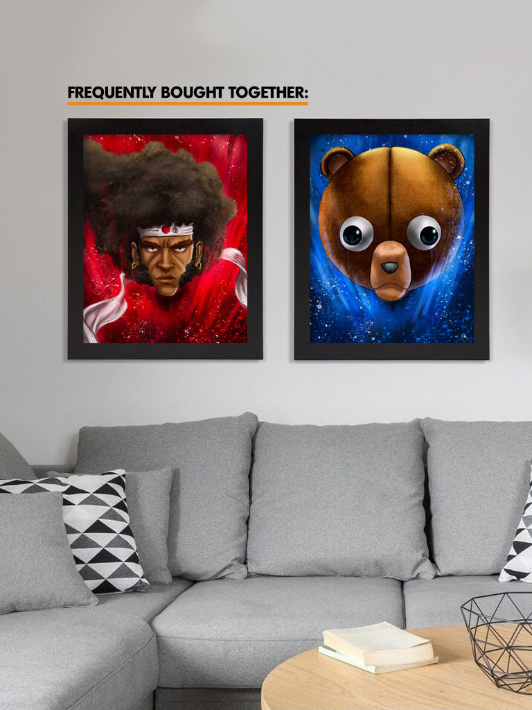 THE TEDDY BEAR- ART PRINT