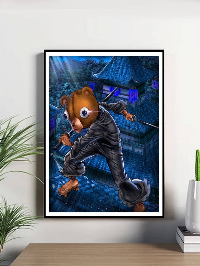 THE TEDDY BEAR- ART PRINT