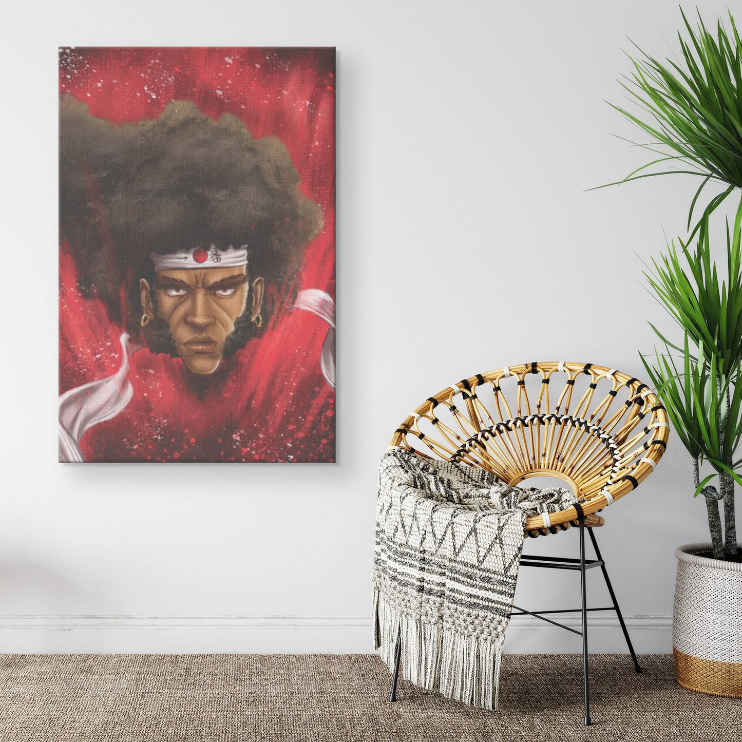 AFRO- TROPHY CANVAS