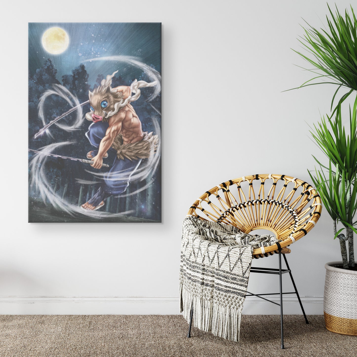 BEAST BREATHING-CANVAS ART