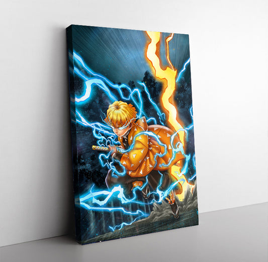 THUNDER CLAP AND FLASH-CANVAS ART