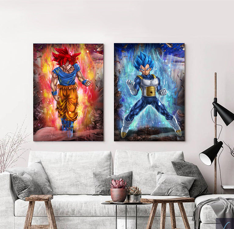 FIVE SAIYANS- CANVAS