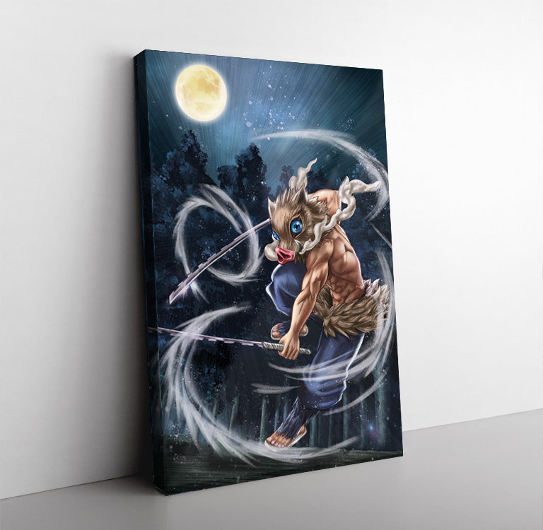 BEAST BREATHING-CANVAS ART