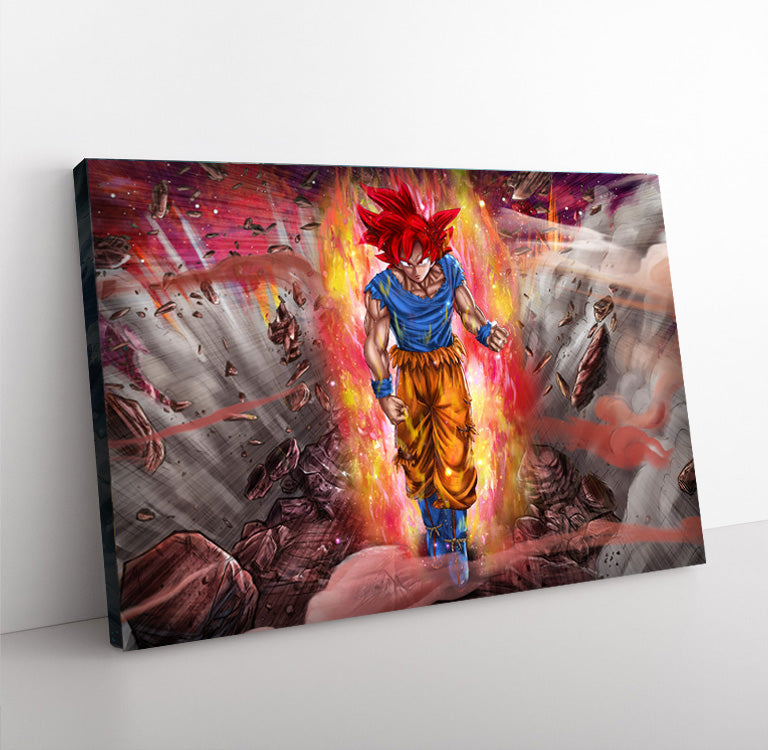 FIVE SAIYANS FULL- CANVAS