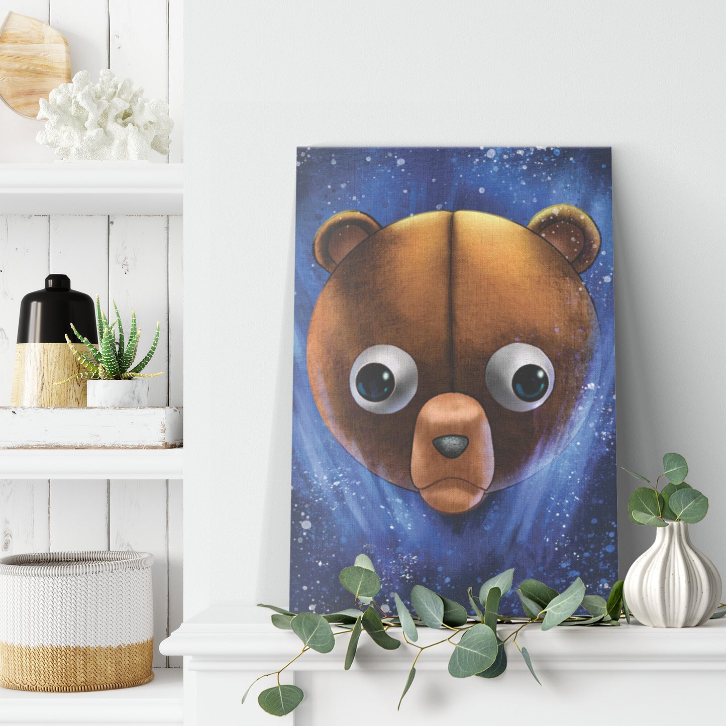 THE TEDDY BEAR- TROPHY CANVAS