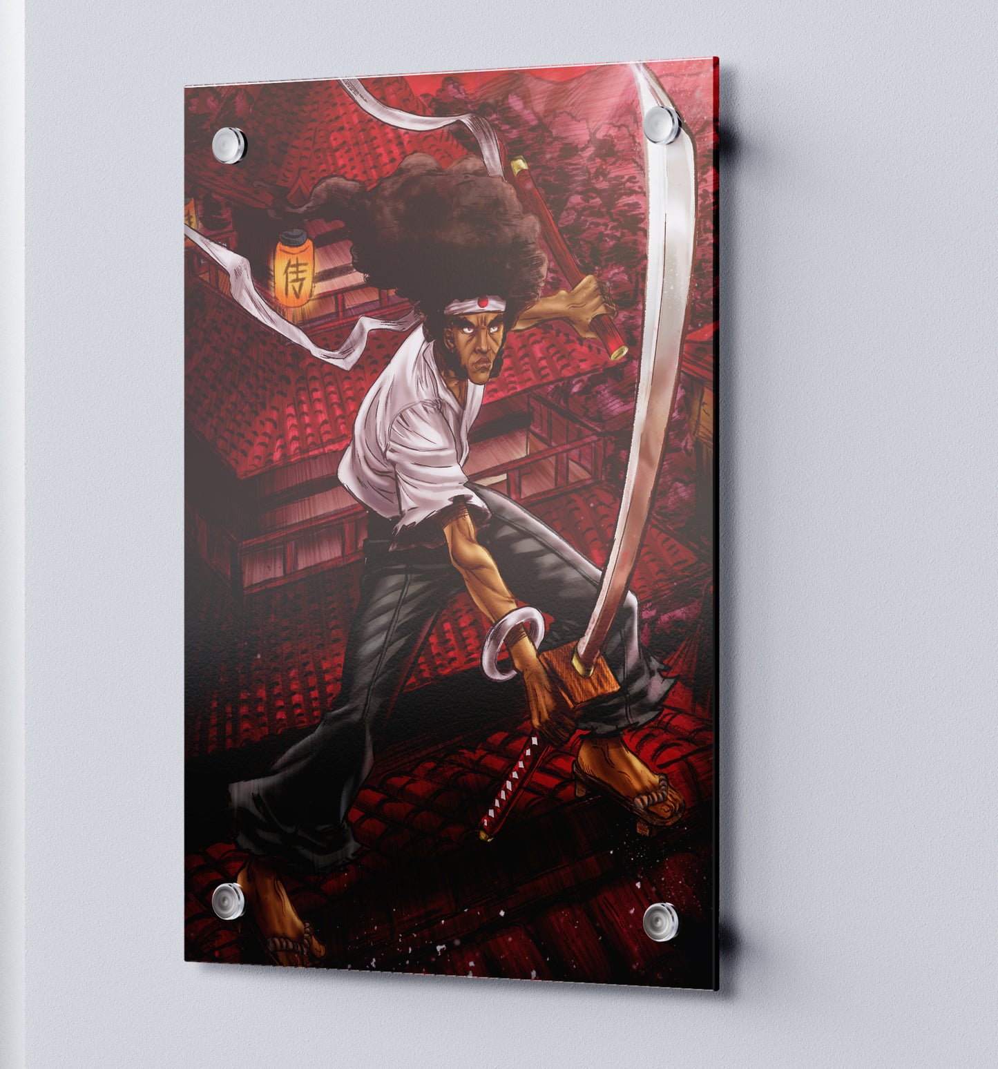 SAMURAI- Acrylic Wall Art (Limited Qty: 50)