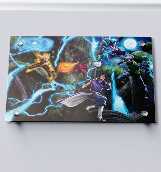 NINJA WAR- Acrylic Wall Art (Limited Qty: 50)