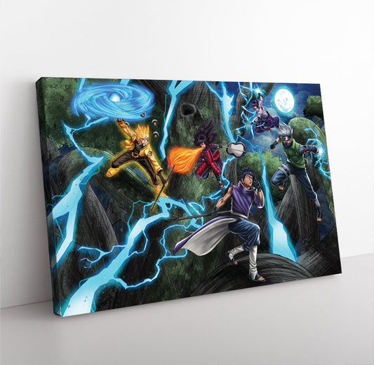 THE NINJA WAR- CANVAS